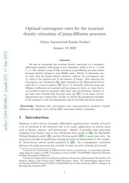 Optimal convergence rates for the invariant density estimation of
  jump-diffusion processes