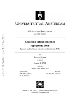 Recoding latent sentence representations -- Dynamic gradient-based
  activation modification in RNNs