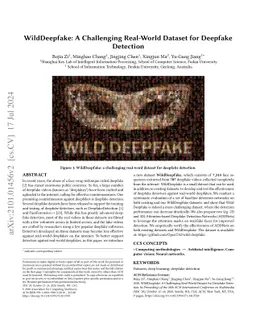 WildDeepfake: A Challenging Real-World Dataset for Deepfake Detection