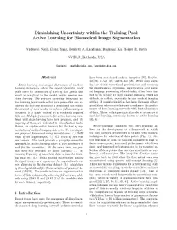 Diminishing Uncertainty within the Training Pool: Active Learning for
  Medical Image Segmentation