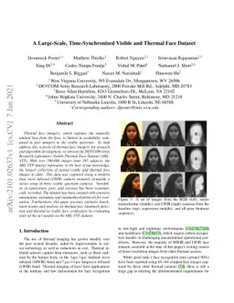 A Large-Scale, Time-Synchronized Visible and Thermal Face Dataset