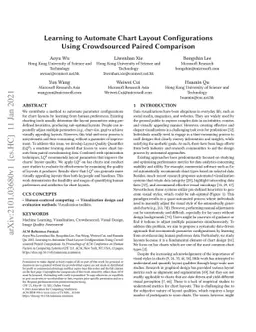 Learning to Automate Chart Layout Configurations Using Crowdsourced
  Paired Comparison