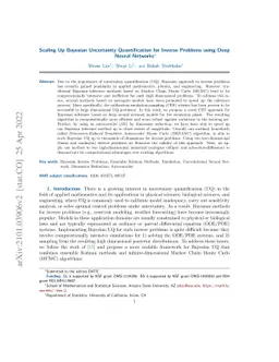 Scaling Up Bayesian Uncertainty Quantification for Inverse Problems
  using Deep Neural Networks
