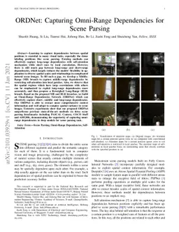 ORDNet: Capturing Omni-Range Dependencies for Scene Parsing