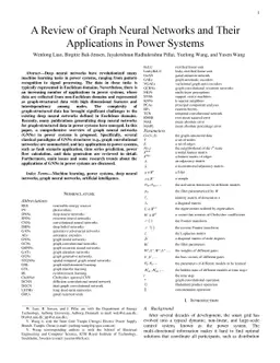 A Review of Graph Neural Networks and Their Applications in Power
  Systems