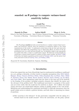 sensobol: an R package to compute variance-based sensitivity indices