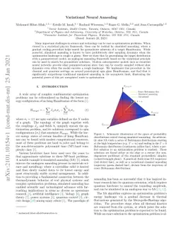 Variational Neural Annealing