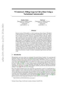 VConstruct: Filling Gaps in Chl-a Data Using a Variational Autoencoder