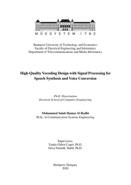 High-Quality Vocoding Design with Signal Processing for Speech Synthesis
  and Voice Conversion