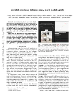 droidlet: modular, heterogenous, multi-modal agents