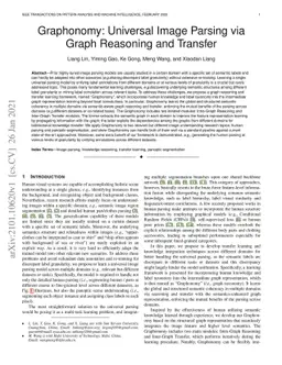 Graphonomy: Universal Image Parsing via Graph Reasoning and Transfer