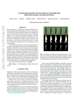 GaitGraph: Graph Convolutional Network for Skeleton-Based Gait
  Recognition