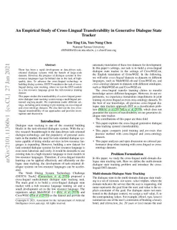 An Empirical Study of Cross-Lingual Transferability in Generative
  Dialogue State Tracker