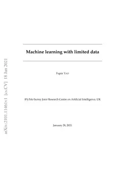 Machine learning with limited data