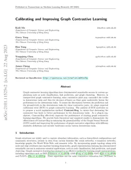 Calibrating and Improving Graph Contrastive Learning