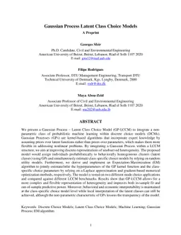 Gaussian Process Latent Class Choice Models