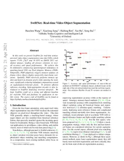 SwiftNet: Real-time Video Object Segmentation