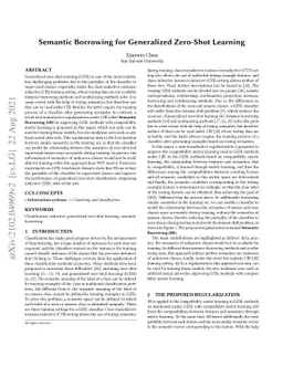 Semantic Borrowing for Generalized Zero-Shot Learning