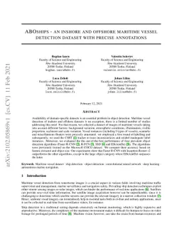 ABOShips -- An Inshore and Offshore Maritime Vessel Detection Dataset
  with Precise Annotations