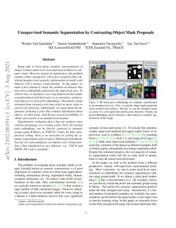Unsupervised Semantic Segmentation by Contrasting Object Mask Proposals