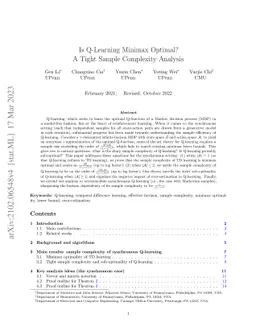 Is Q-Learning Minimax Optimal? A Tight Sample Complexity Analysis