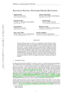 Bayesian Neural Network Priors Revisited