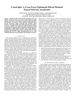 CrossLight: A Cross-Layer Optimized Silicon Photonic Neural Network
  Accelerator