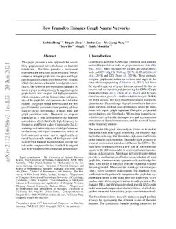 How Framelets Enhance Graph Neural Networks