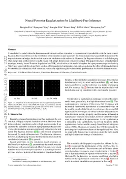 Neural Posterior Regularization for Likelihood-Free Inference