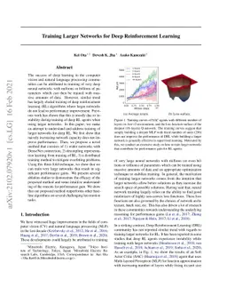 Training Larger Networks for Deep Reinforcement Learning