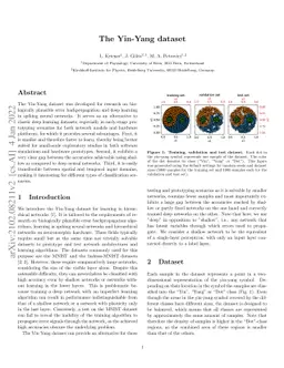 The Yin-Yang dataset