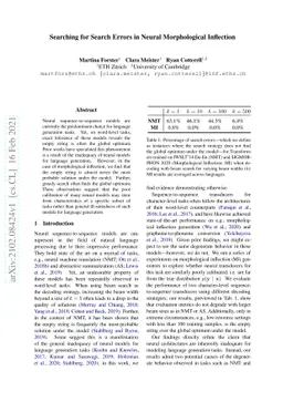 Searching for Search Errors in Neural Morphological Inflection