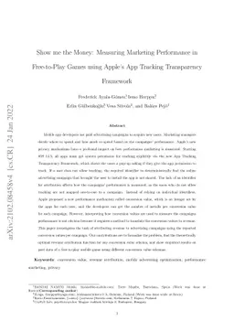 Revenue Attribution on iOS 14 using Conversion Values in F2P Games