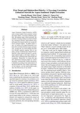 First Target and Opinion then Polarity: Enhancing Target-opinion
  Correlation for Aspect Sentiment Triplet Extraction