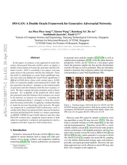 DO-GAN: A Double Oracle Framework for Generative Adversarial Networks