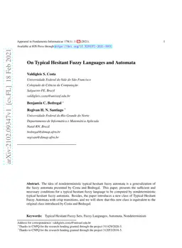 On Typical Hesitant Fuzzy Languages and Automata