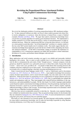Revisiting the Prepositional-Phrase Attachment Problem Using Explicit
  Commonsense Knowledge