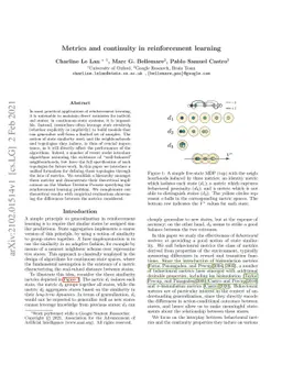 Metrics and continuity in reinforcement learning