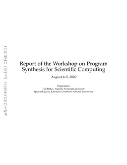 Report of the Workshop on Program Synthesis for Scientific Computing