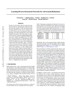 Learning Diverse-Structured Networks for Adversarial Robustness