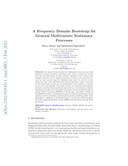 A Frequency Domain Bootstrap for General Multivariate Stationary
  Processes