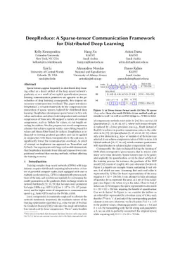 DeepReduce: A Sparse-tensor Communication Framework for Distributed Deep
  Learning