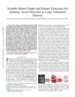 Scalable Robust Graph and Feature Extraction for Arbitrary Vessel
  Networks in Large Volumetric Datasets