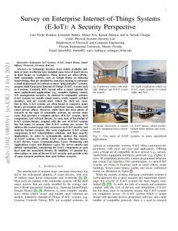 Survey on Enterprise Internet-of-Things Systems (E-IoT): A Security
  Perspective