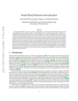 Model-Based Domain Generalization