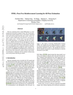 PFRL: Pose-Free Reinforcement Learning for 6D Pose Estimation