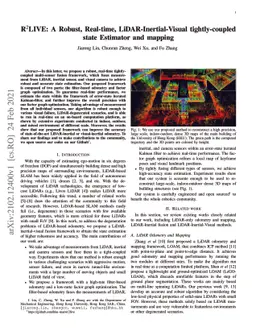 R2LIVE: A Robust, Real-time, LiDAR-Inertial-Visual tightly-coupled state
  Estimator and mapping