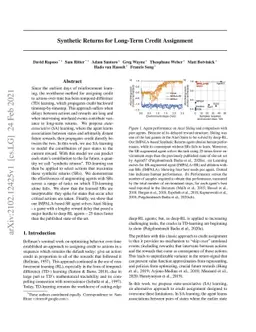 Synthetic Returns for Long-Term Credit Assignment