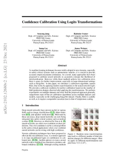 Confidence Calibration with Bounded Error Using Transformations