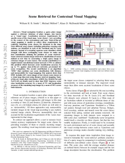 Scene Retrieval for Contextual Visual Mapping